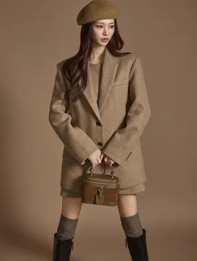 J2480 Woolen Quilted Jacket