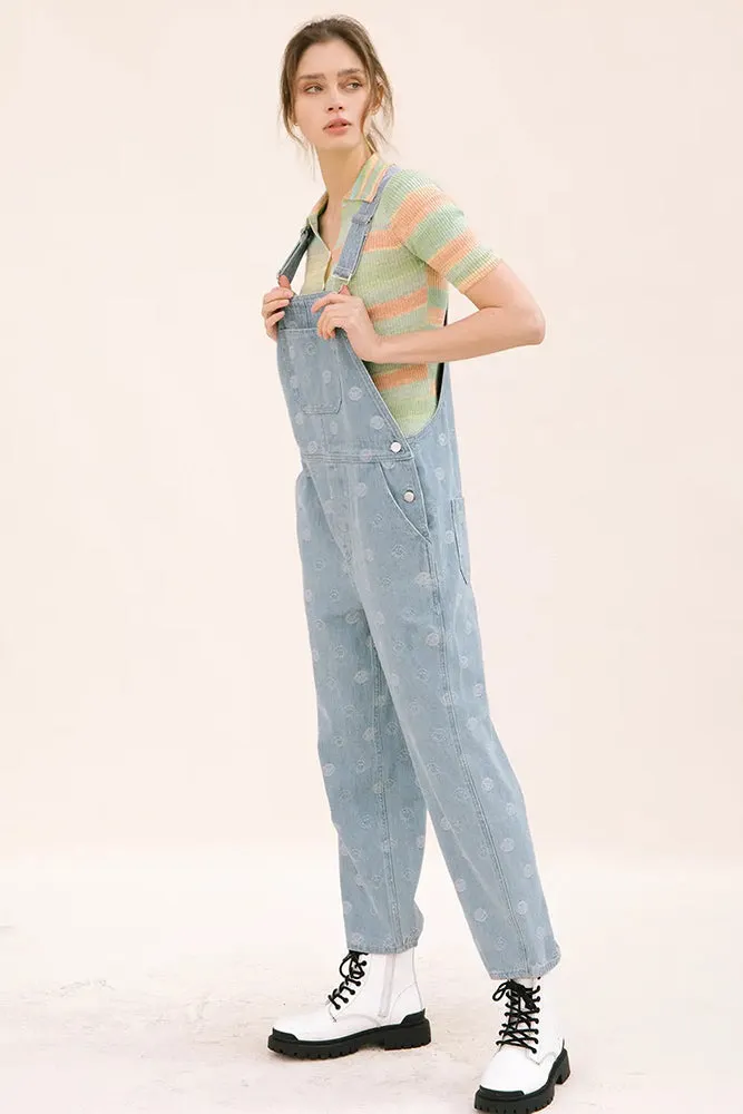 Storia Happy Face Denim Overall